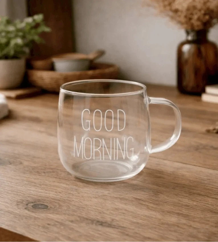 𖠚 GOOD MORNING 玻璃馬克杯*加購商品不單獨出貨圖1